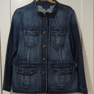 Talbots Indigo Jean Jacket